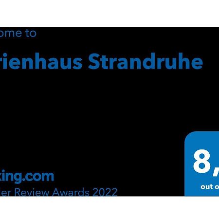 דורנומרזיל Ferienhaus Strandruhe מראה חיצוני תמונה